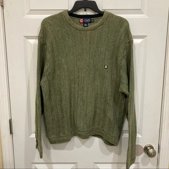 Chaps | Sweaters | Chaps Xl By Ralph Lauren Men Knit Marled Green